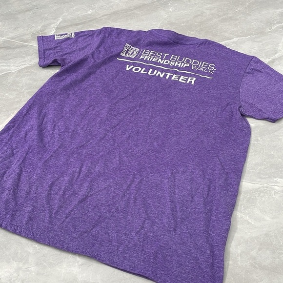 Unisex Gildan Best Buddies Friendship Walk Inclusion Short Sleeve Shirt Large - Picture 12 of 14